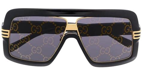 gucci sunglasses with gucci on lens